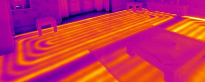 UFH fault finding thermal imaging Beaconsfield