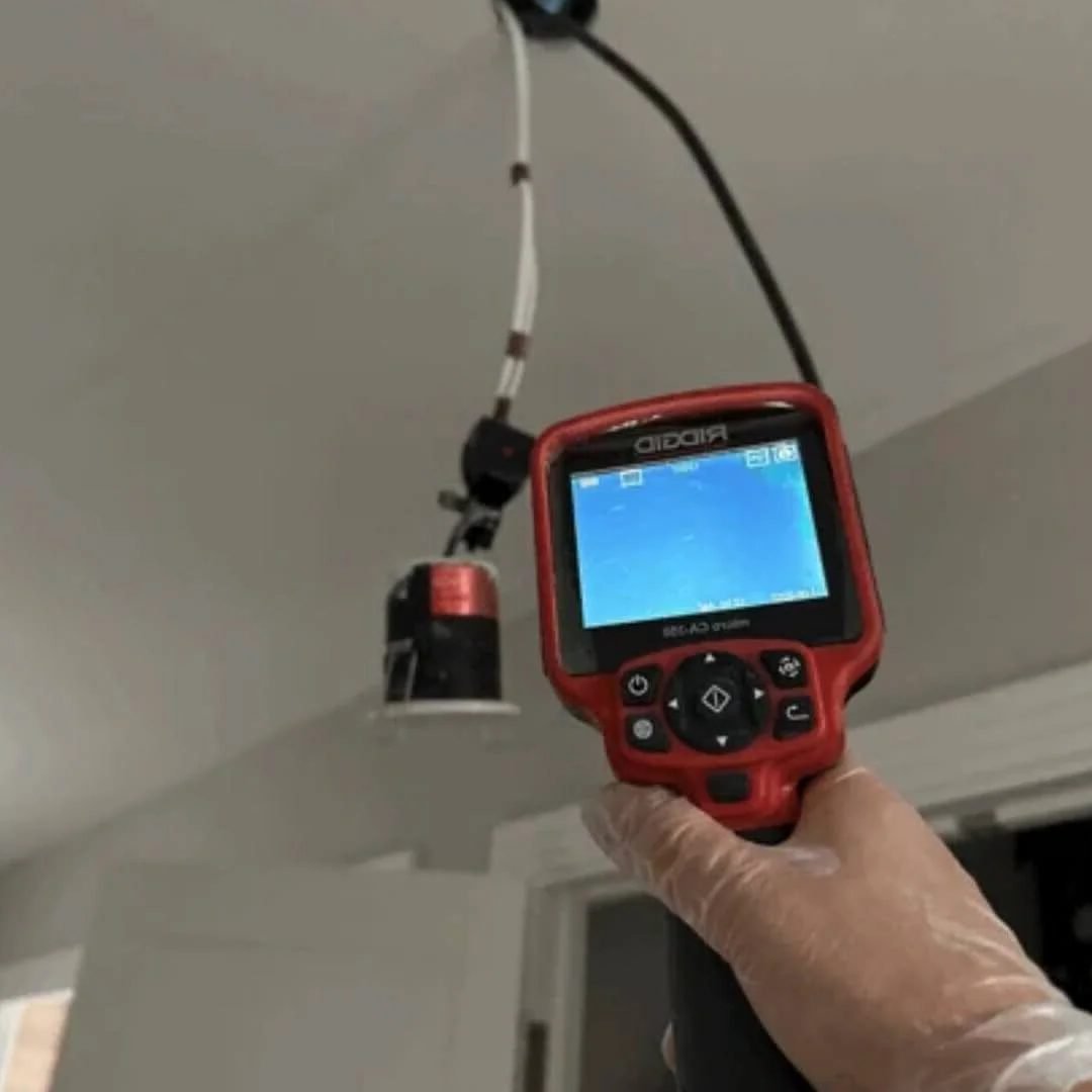 Finding a concealed water leak in Harpenden