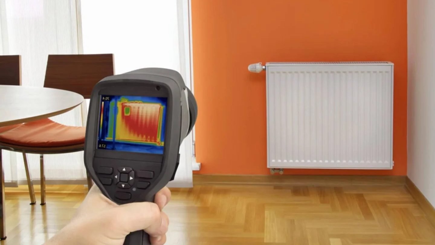 Thermal imaging leak detection in Harpenden