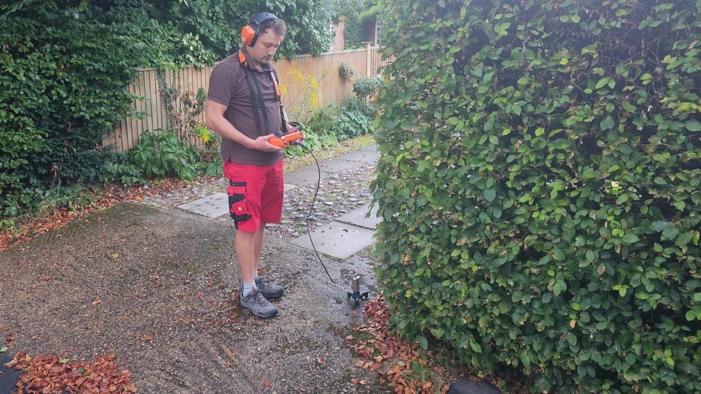 Acoustic leak detection in Rickmansworth