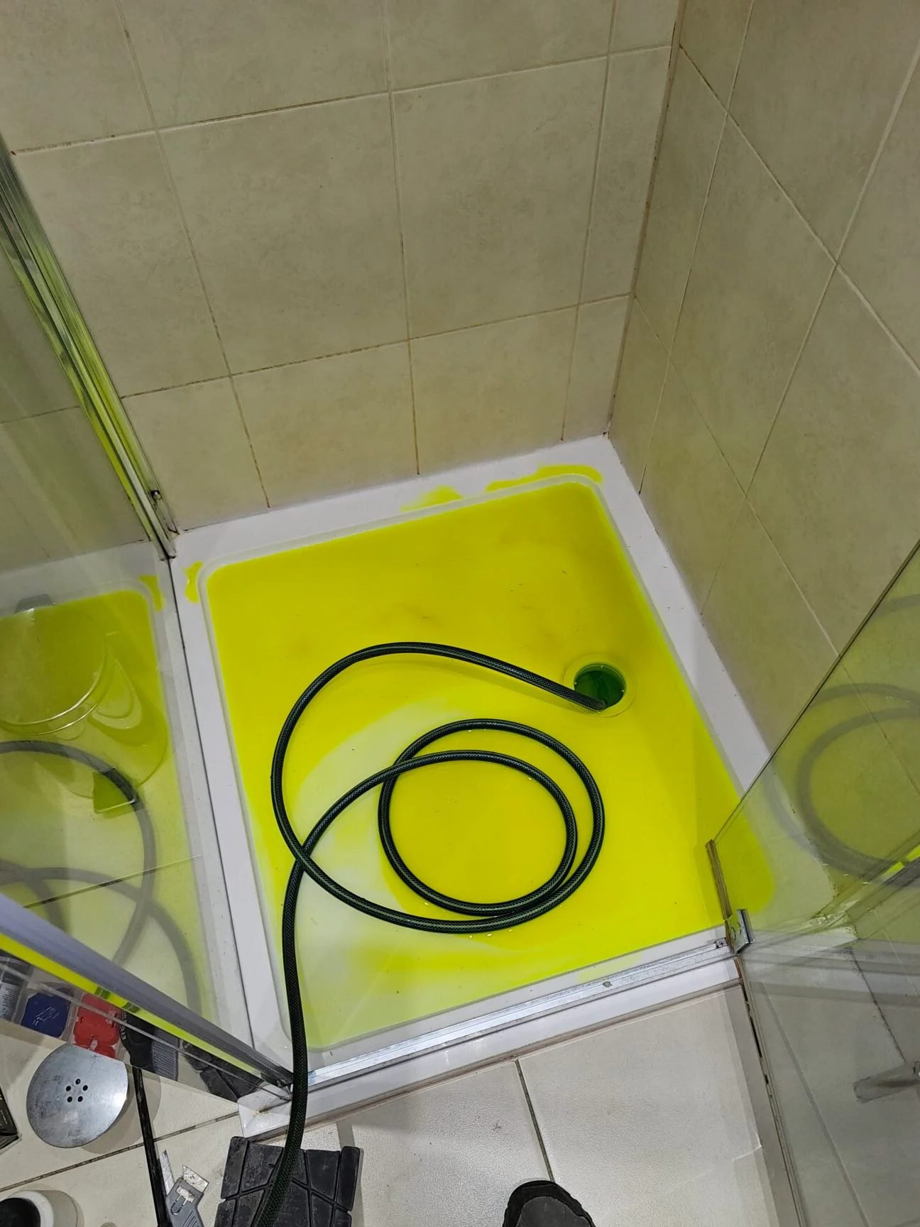Finding a concealed water leak in Welwyn Garden City